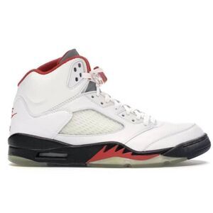 NIKE Air Jordan 5 Retro 'Fire Red' TD Sneakers Suze 9C